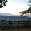 羊山公園からの夕陽