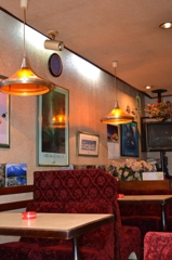 喫茶「アルプス」店内