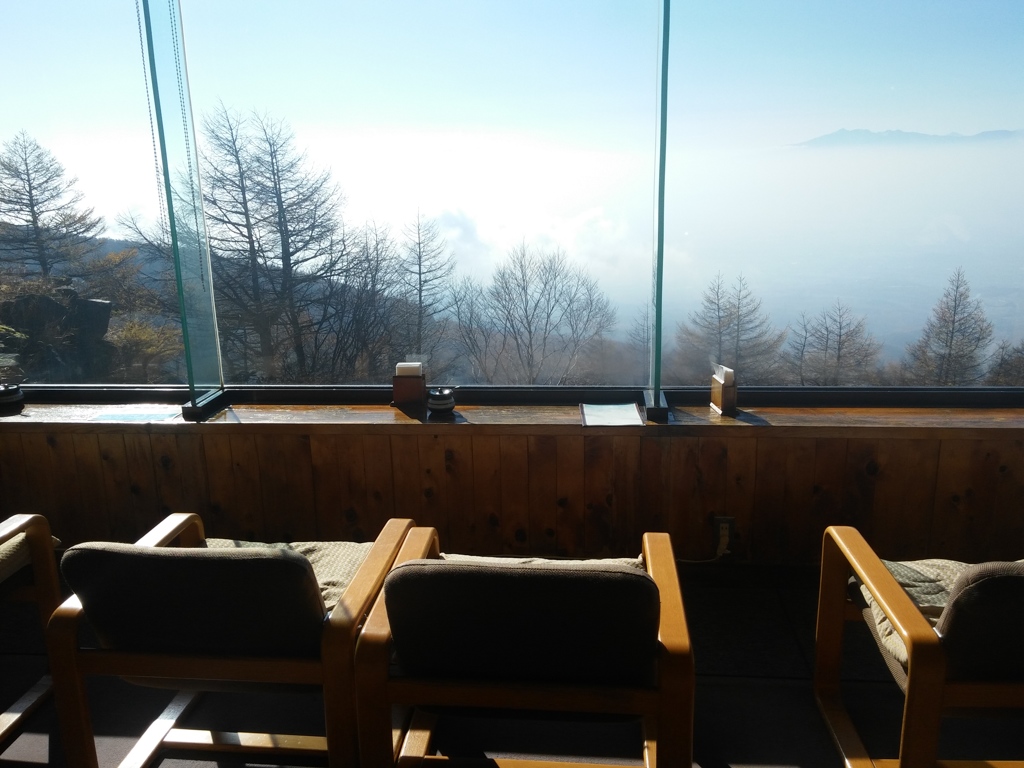 雲海カフェになってた！