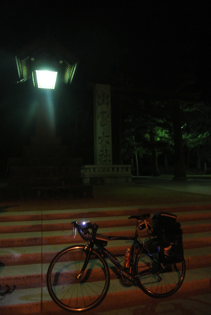 深夜の出雲大社