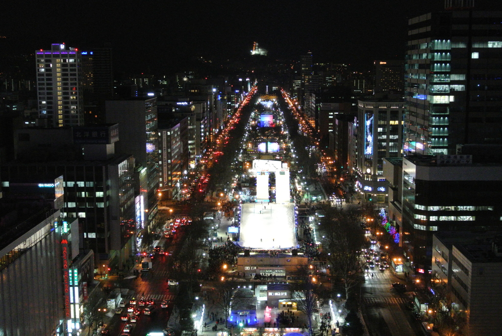 テレビ塔からの夜景