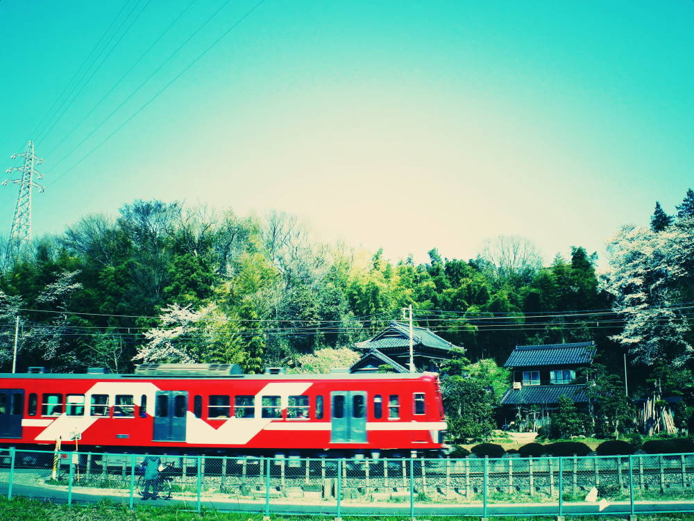 赤い電車