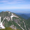 大日連山越しの富山平野