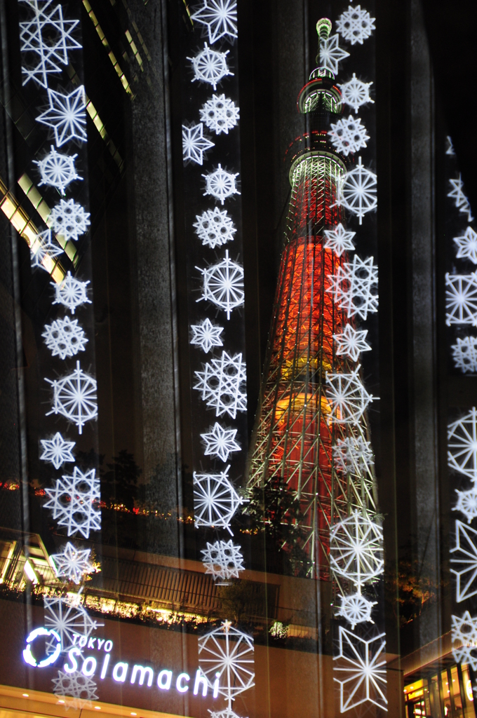 Sky tree with ソラミ坂