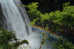 Rainbow in the waterfalls