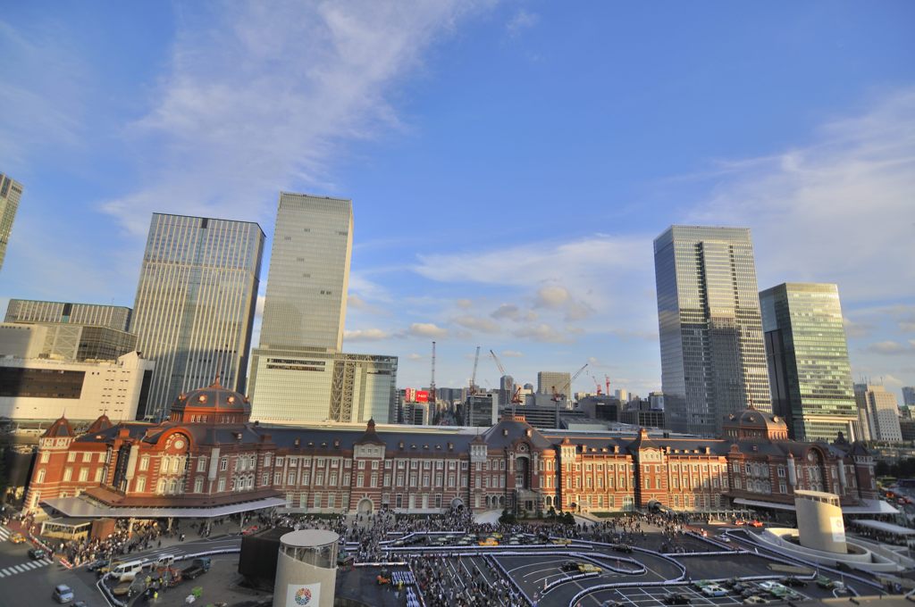 東京駅のある風景