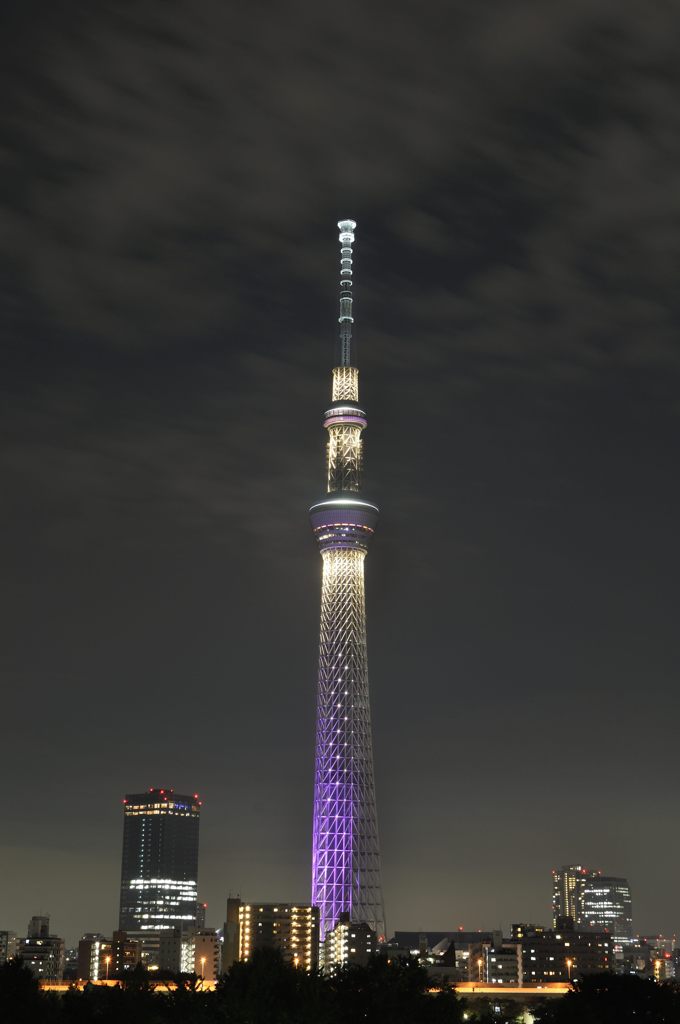 スカイツリーのある夜景2