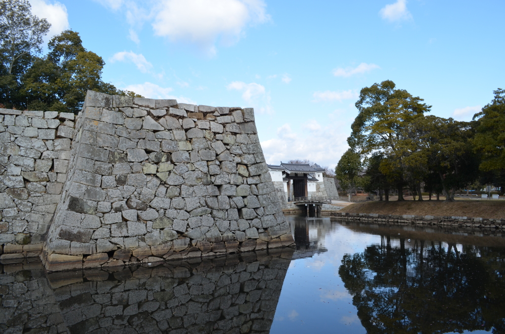 赤穂城本丸石垣