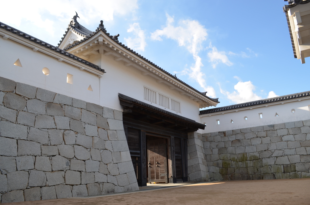 赤穂城本丸門