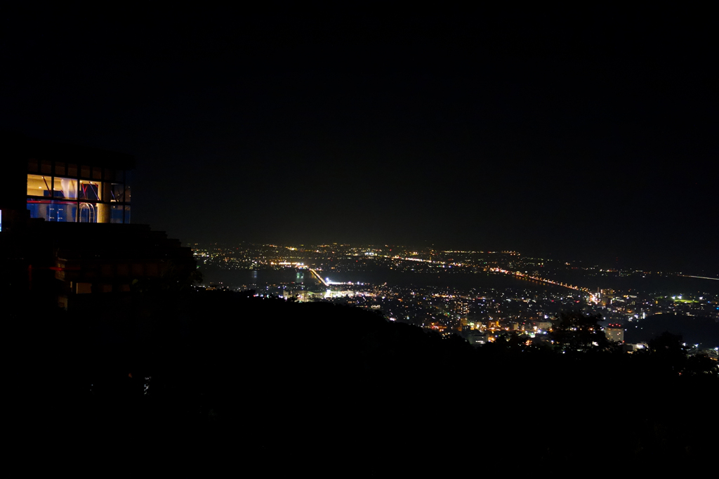 眉山... 夜景...