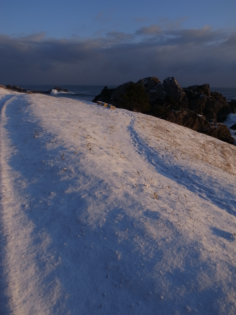 雪のグラデーション