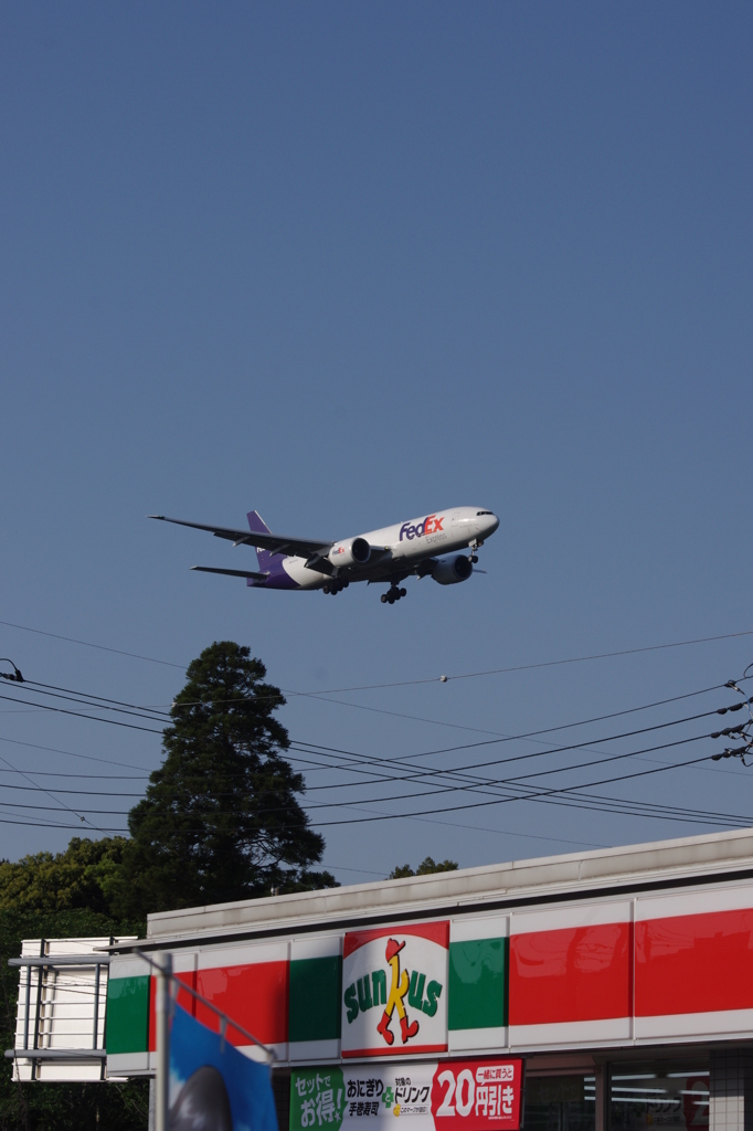 早朝成田の撮影場所