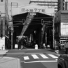 アーケードの始まり又は終わり