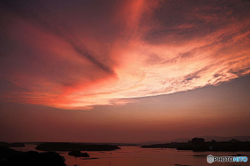 英虞湾夕景