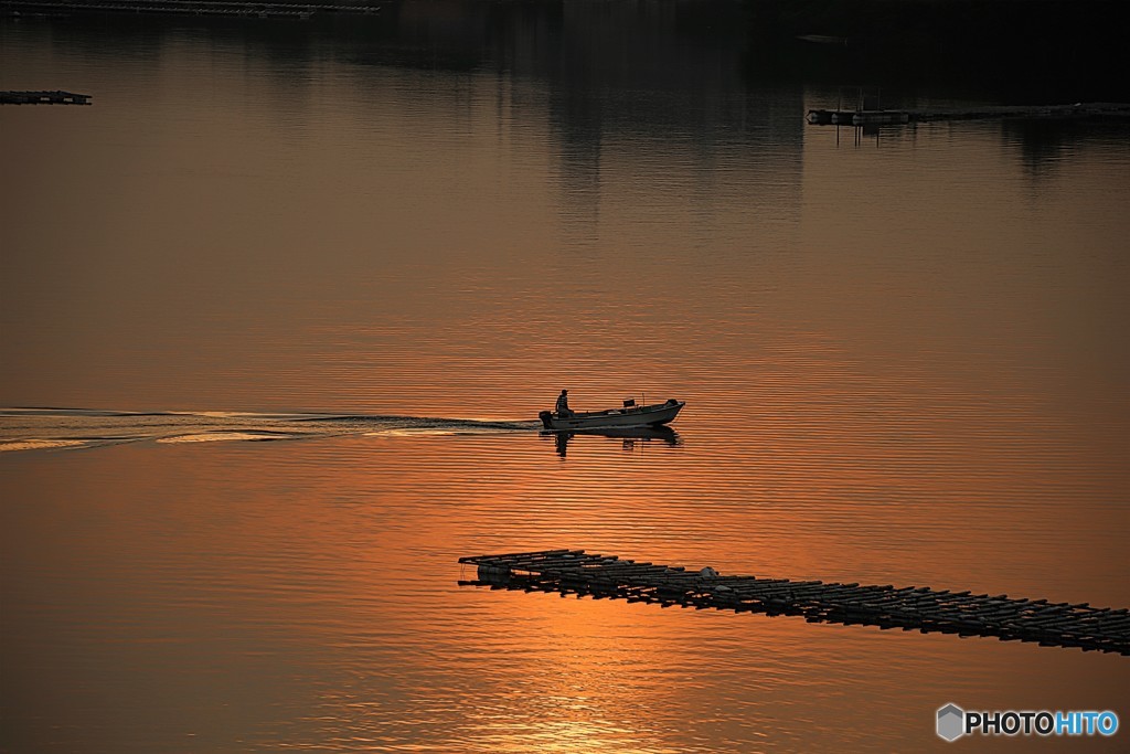 英虞湾夕景