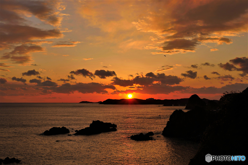 大王崎夕景