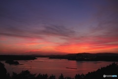 英虞湾夕景