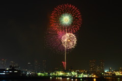 横浜開港祭　花火１