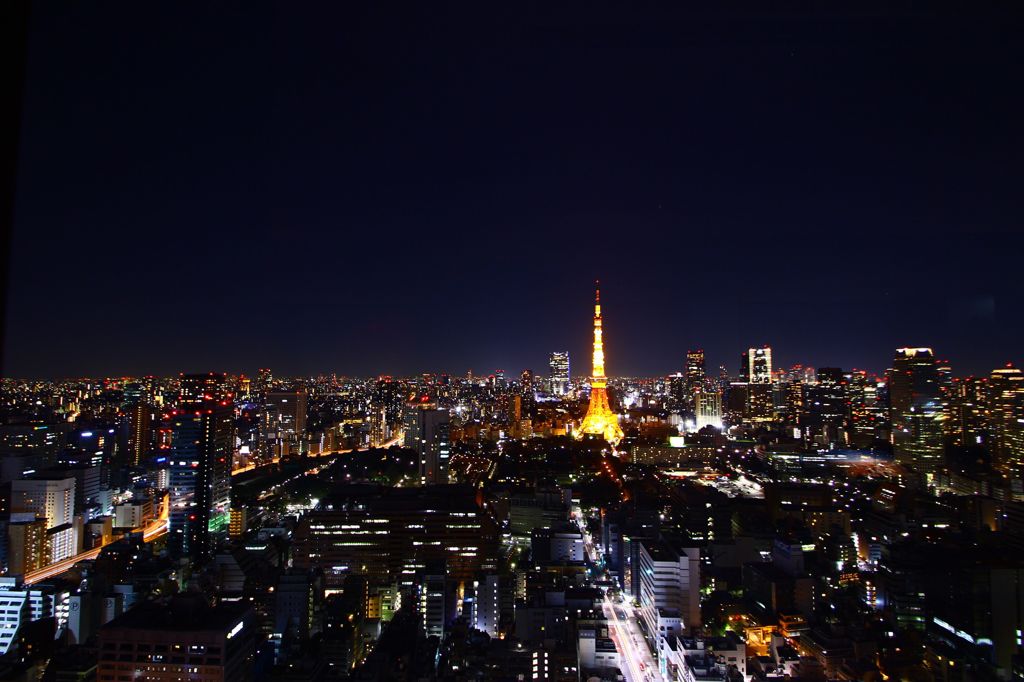 世界貿易センタービルからの夜景①