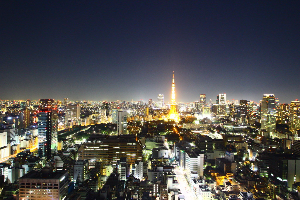 世界貿易センタービルからの夜景⑨