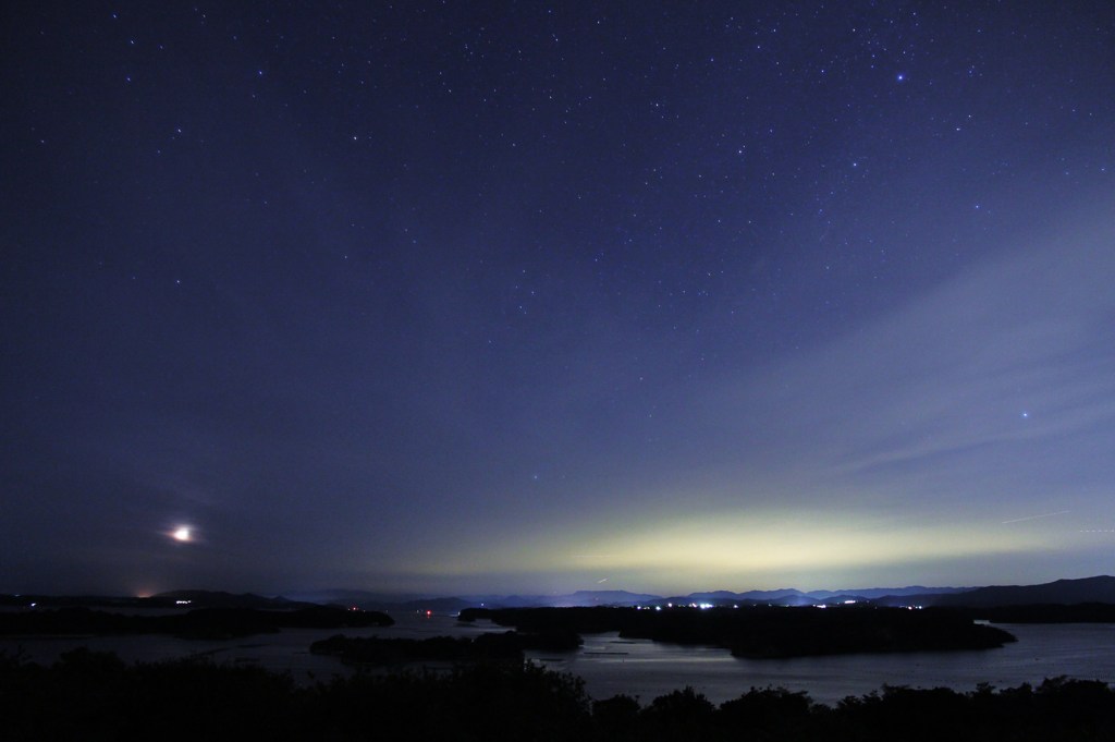 英虞湾の星空