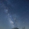 富士山と天の川