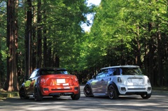 R58 MINI JCW COUPE & R56 MINI 50 CAMDEN 