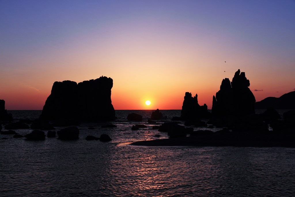 夜明けのグラデーション