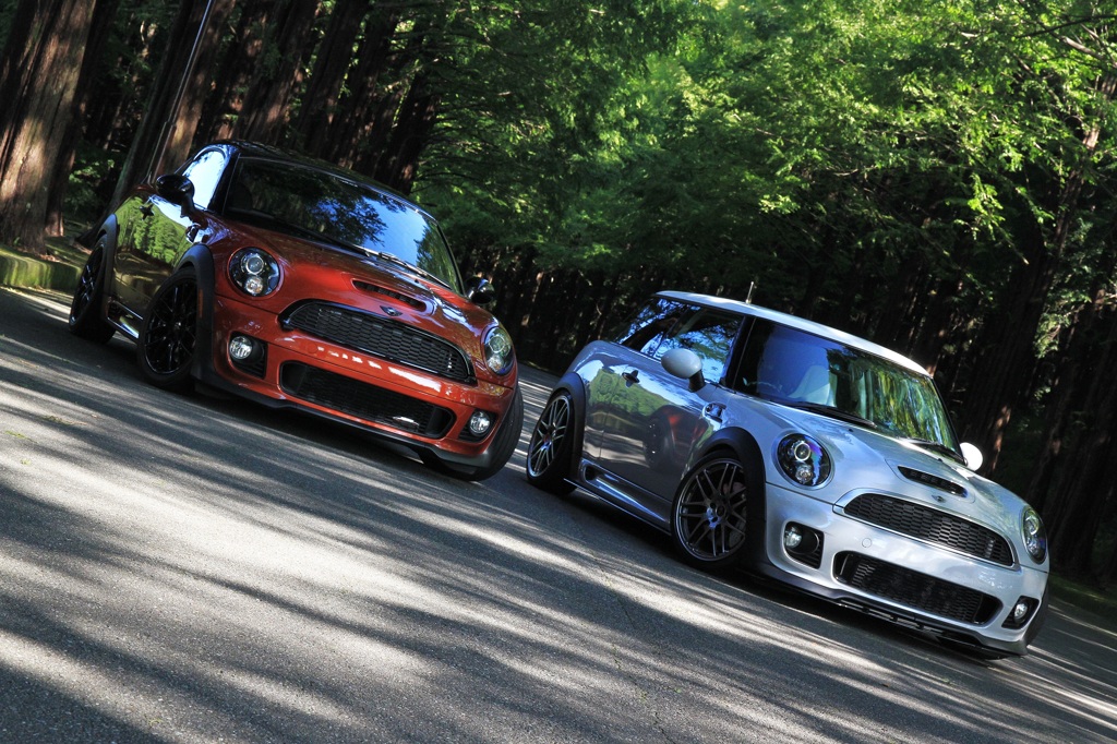 R58 MINI JCW COUPE & R56 MINI 50 CAMDEN 