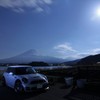 月夜の富士山とCAMDEN