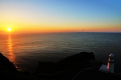 地球岬の夜明け