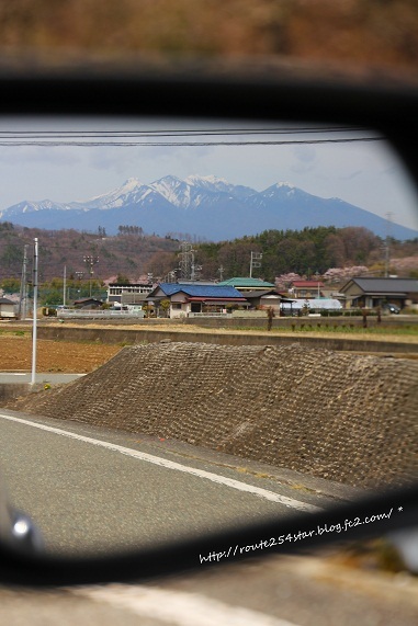 サイドミラーから山を眺める幸せ *＾＾*