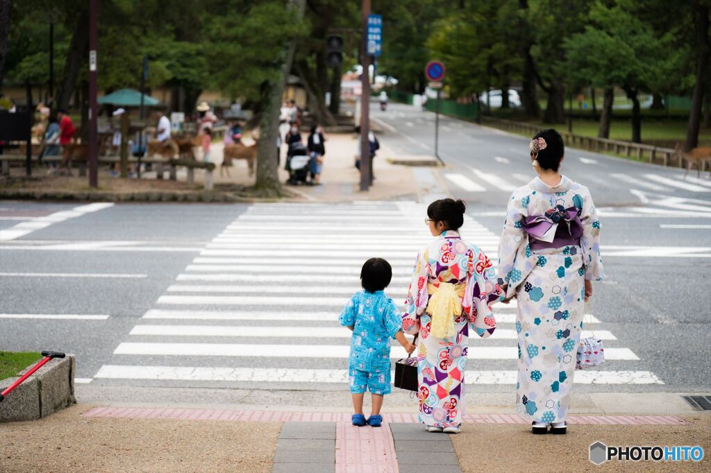 家族で和装3