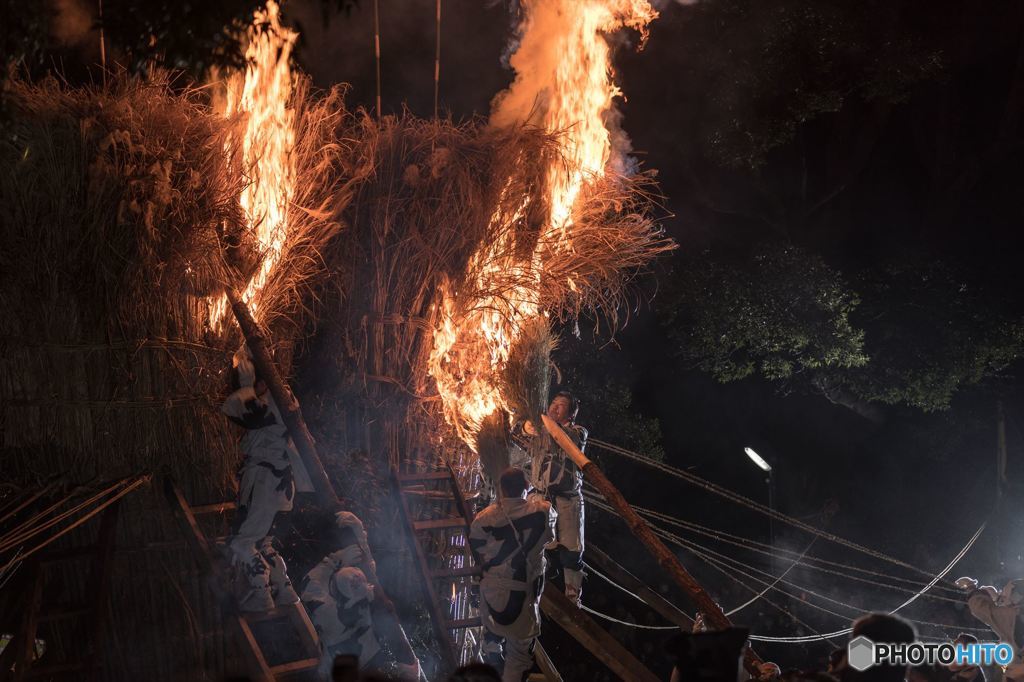 鳥羽の火祭り
