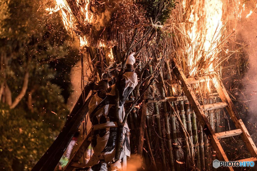 鳥羽の火祭り