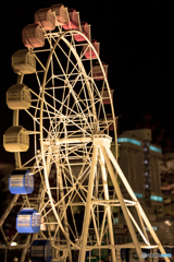 Ferris wheel made of LEGO