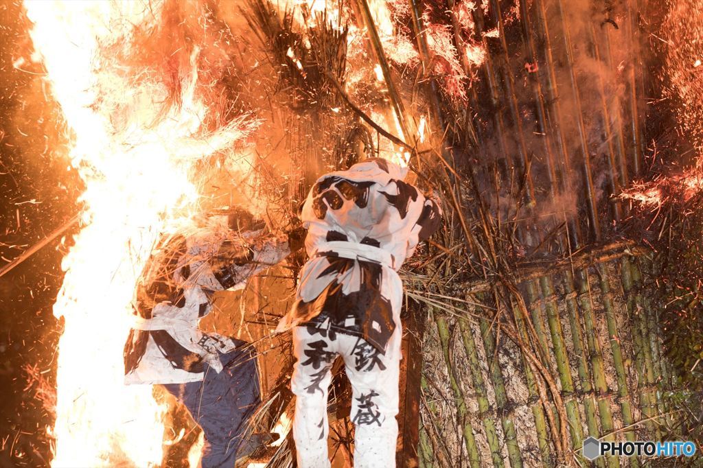 鳥羽の火祭り