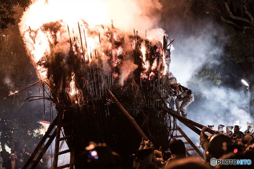 鳥羽の火祭り