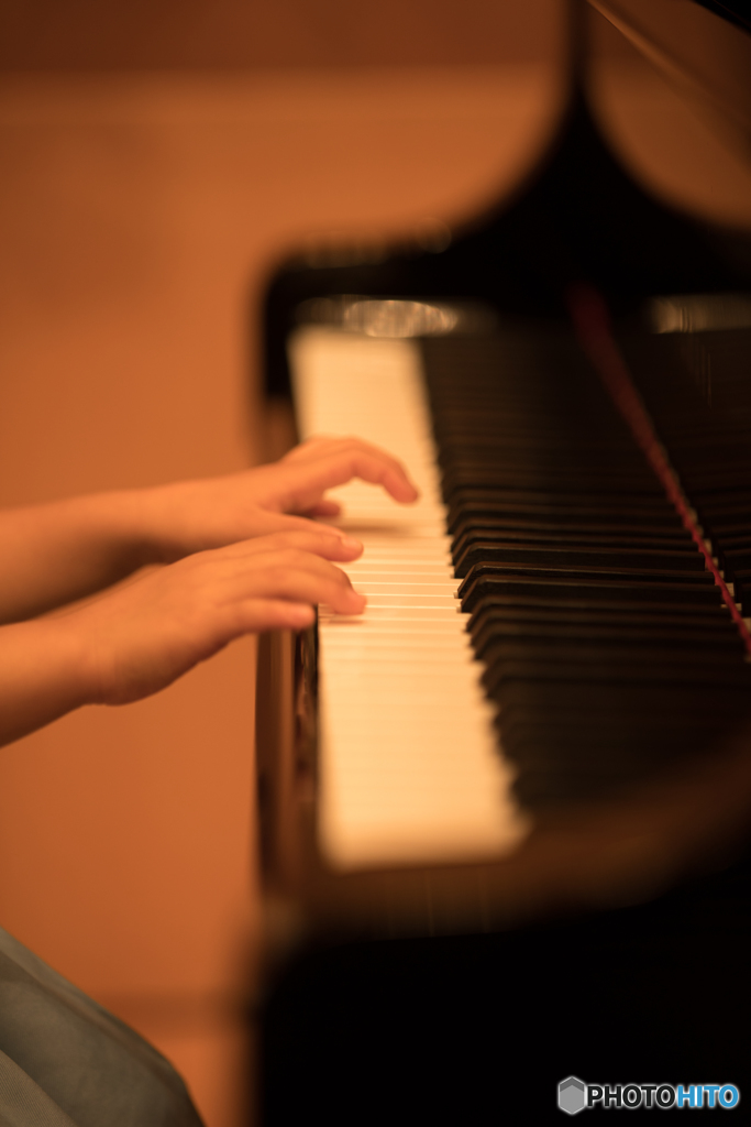 A daughter 's piano recital
