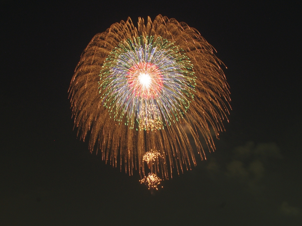 立川花火大会　創作花火
