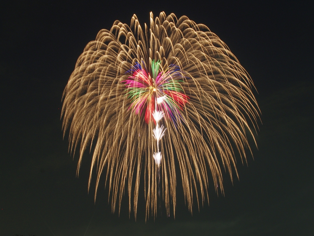立川花火大会　創作花火