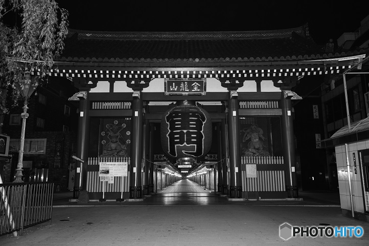 雷門夜景