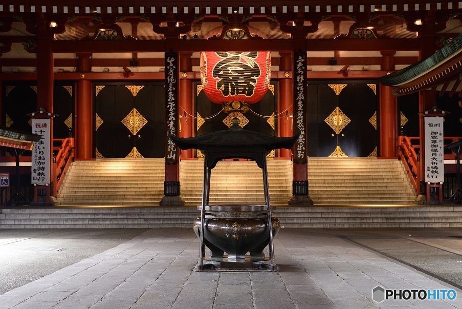 浅草寺夜景