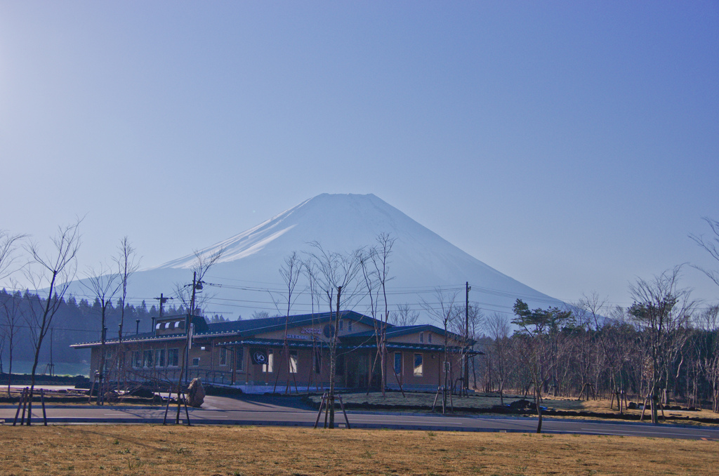 朝霧高原からの富士山