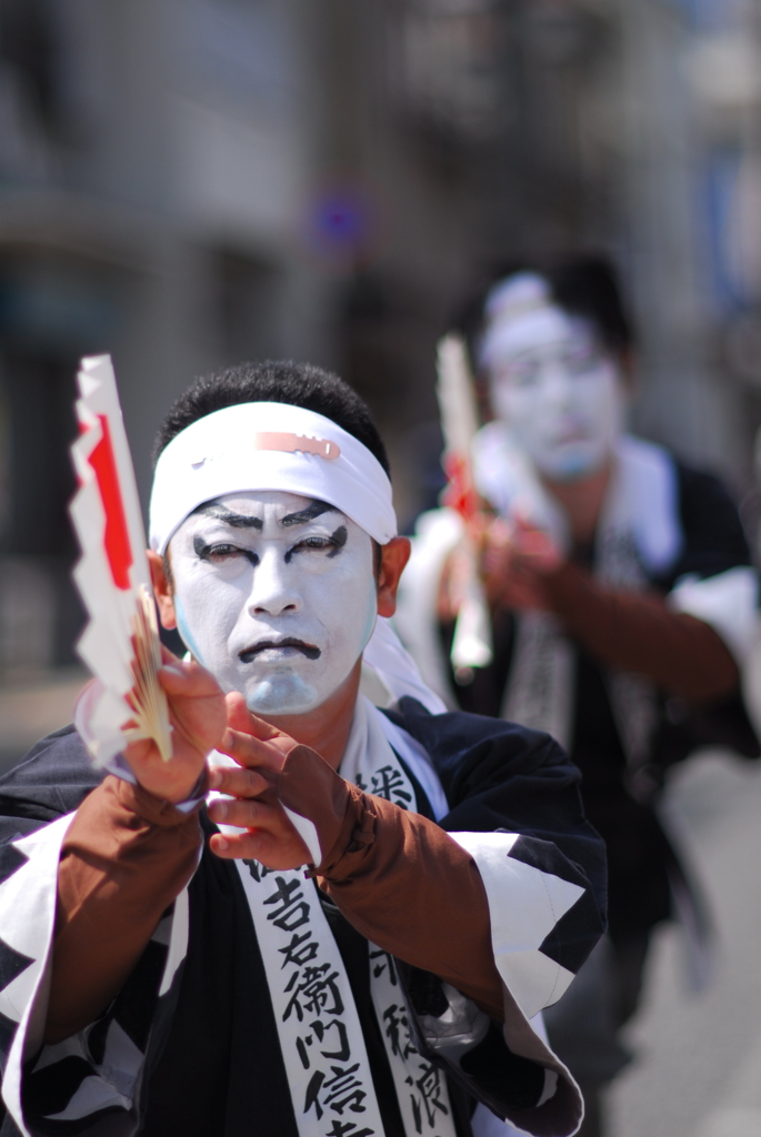 お練祭り　牛牧義士踊り