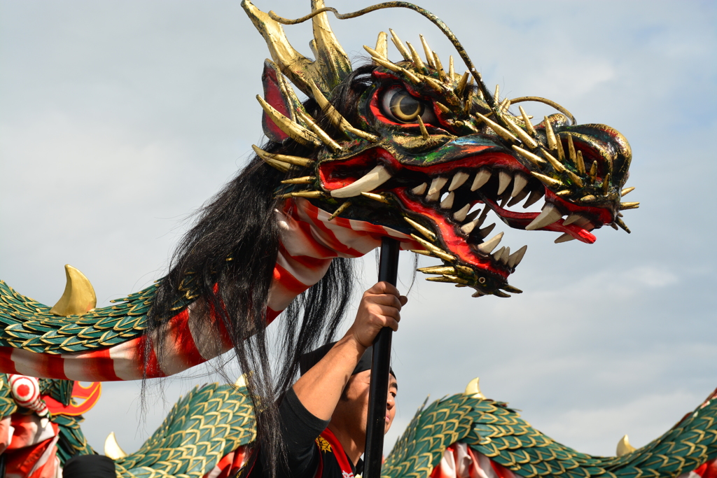 天竜峡龍神の舞