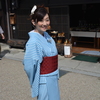 ロケ　奈良井宿 きもの町歩き
