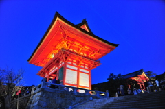 京都の旅【清水寺/ﾗｲﾄｱｯﾌﾟ】