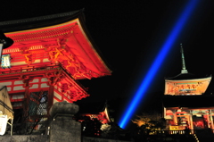 京都の旅【清水寺/ﾗｲﾄｱｯﾌﾟ】