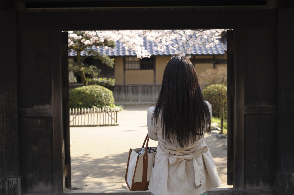 森鴎外旧宅にて